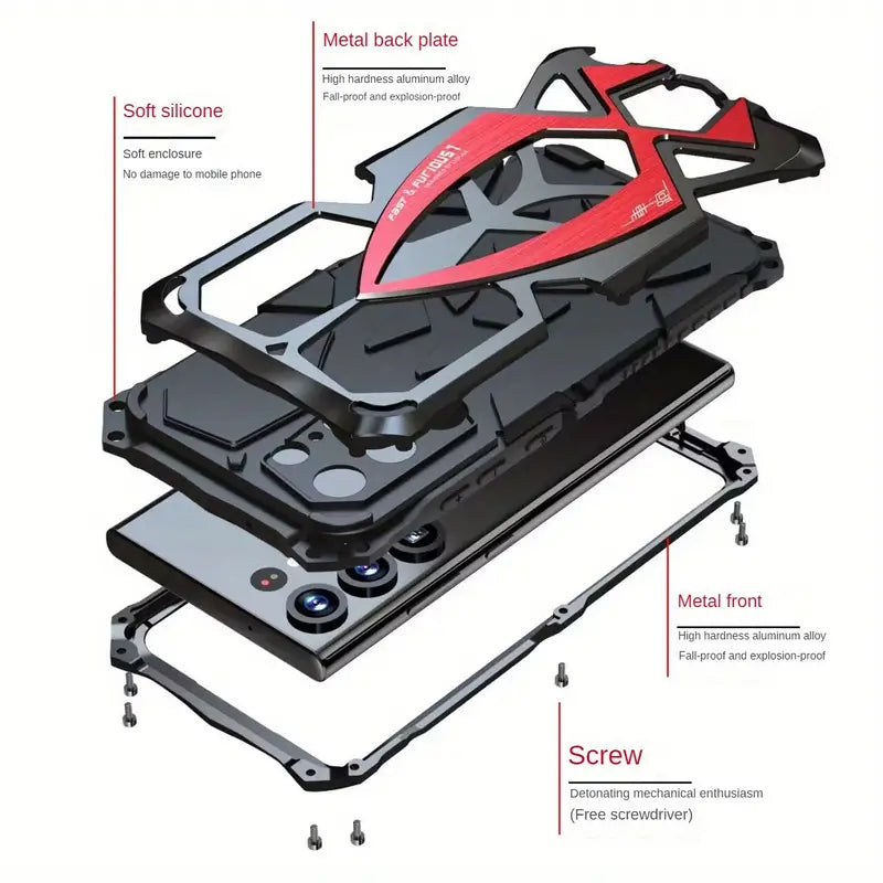Samsung Galaxy S23 Ultra Military Grade Protective Shockproof Case