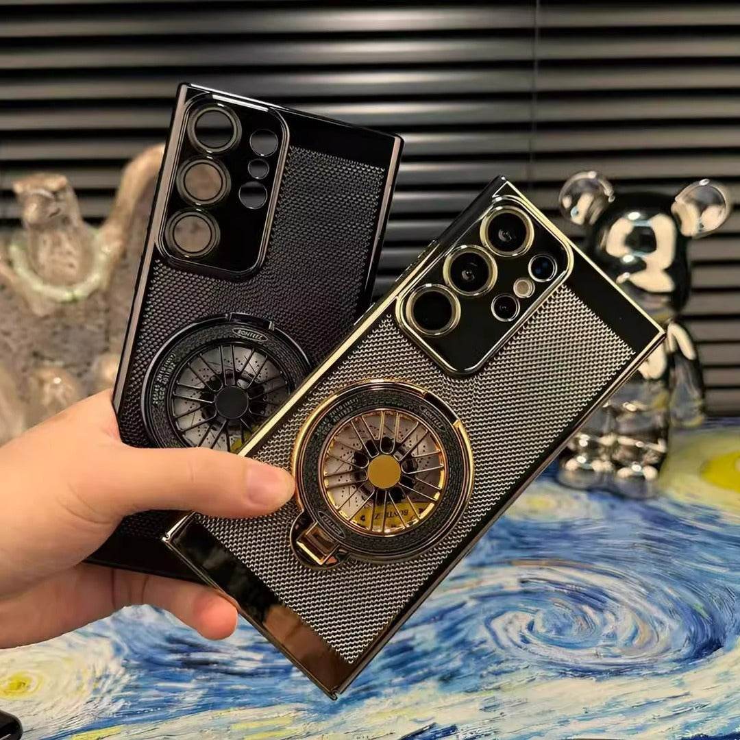 Galaxy Series Brilliant Spin Rotating Wheel Stand Case