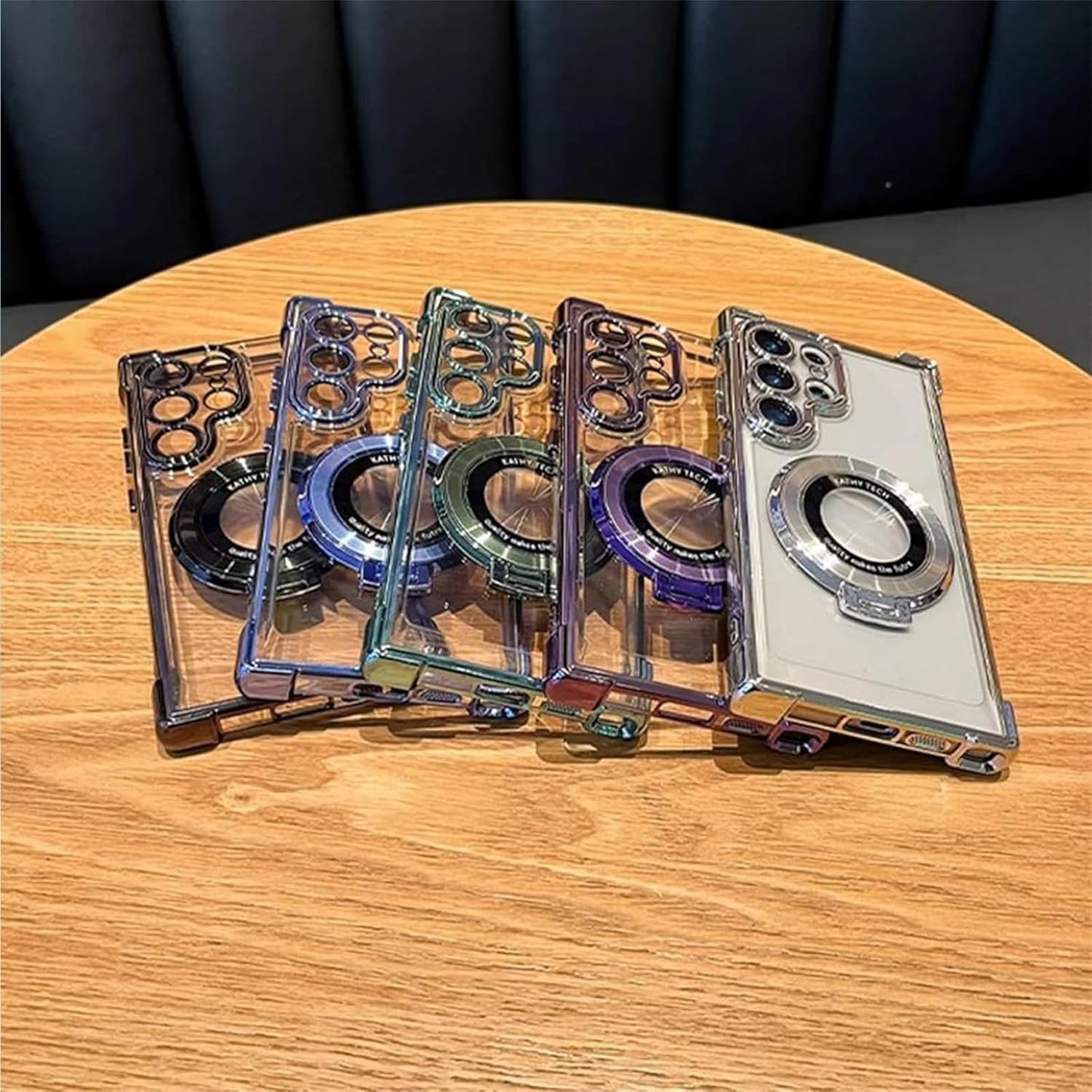 Magnetic Suction Bracket Four Side Airbag Mobile Case For Ultra Series