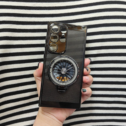 Galaxy Series Brilliant Spin Rotating Wheel Stand Case