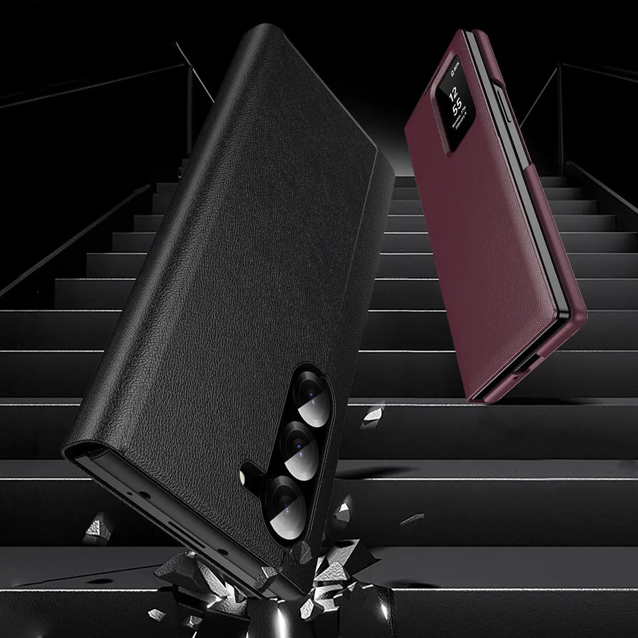 Galaxy Z Fold Series Smart View Wallet Flip Case