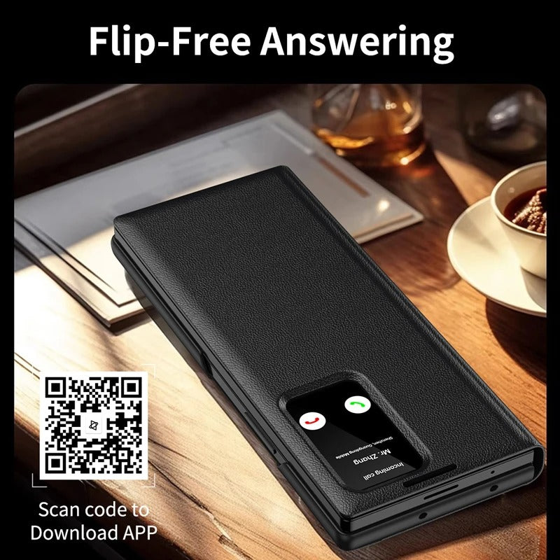 Galaxy Z Fold Series Smart View Wallet Flip Case