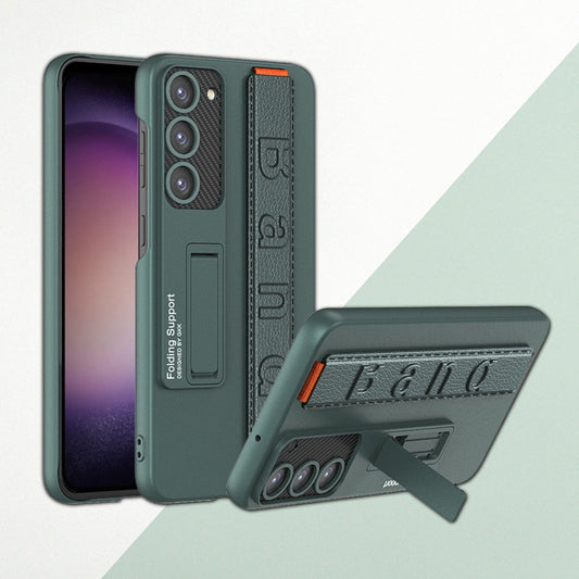 SAMSUNG GALAXY S22 THIN WRISTBAND SHOCKPROOF PHONE CASE WITH HOLDER