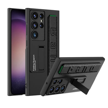 SAMSUNG GALAXY S22 THIN WRISTBAND SHOCKPROOF PHONE CASE WITH HOLDER