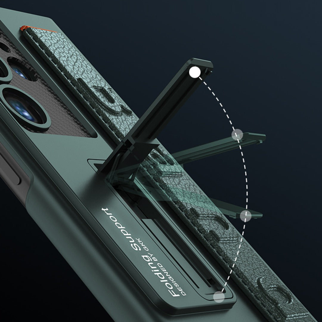 SAMSUNG GALAXY S22 THIN WRISTBAND SHOCKPROOF PHONE CASE WITH HOLDER