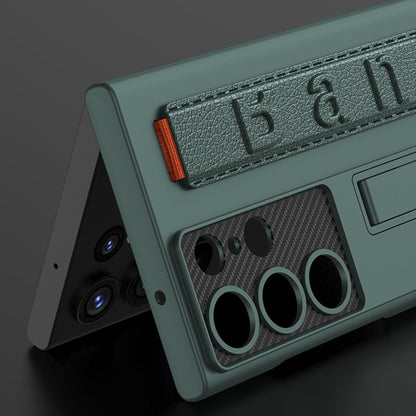 SAMSUNG GALAXY S22 THIN WRISTBAND SHOCKPROOF PHONE CASE WITH HOLDER