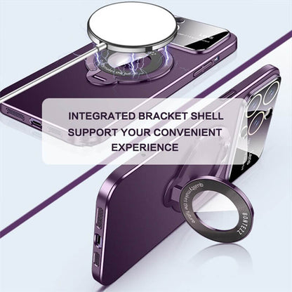 O-Ring MagSafe Case for iPhone 17 Clear Grip Stand