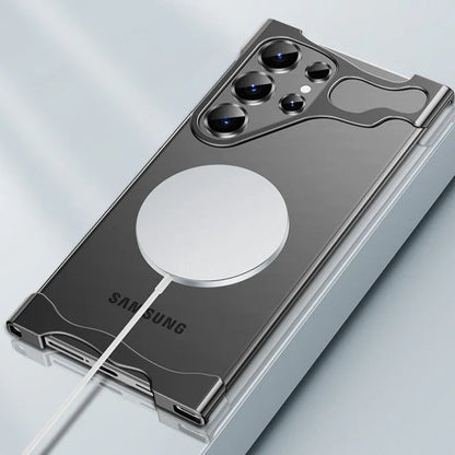 Titanium Frame Luxury Bumper Case - Samsung S24 Ultra