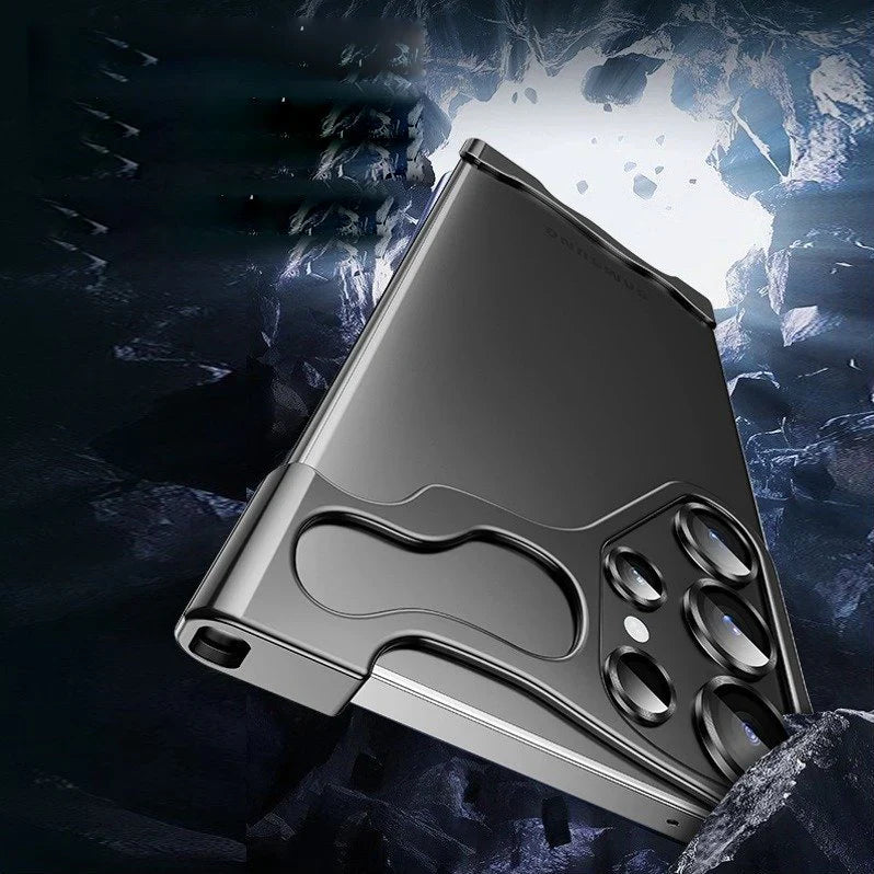 Titanium Frame Luxury Bumper Case - Samsung S24 Ultra