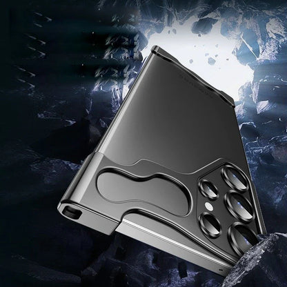 Titanium Frame Luxury Bumper Case - Samsung S24 Ultra