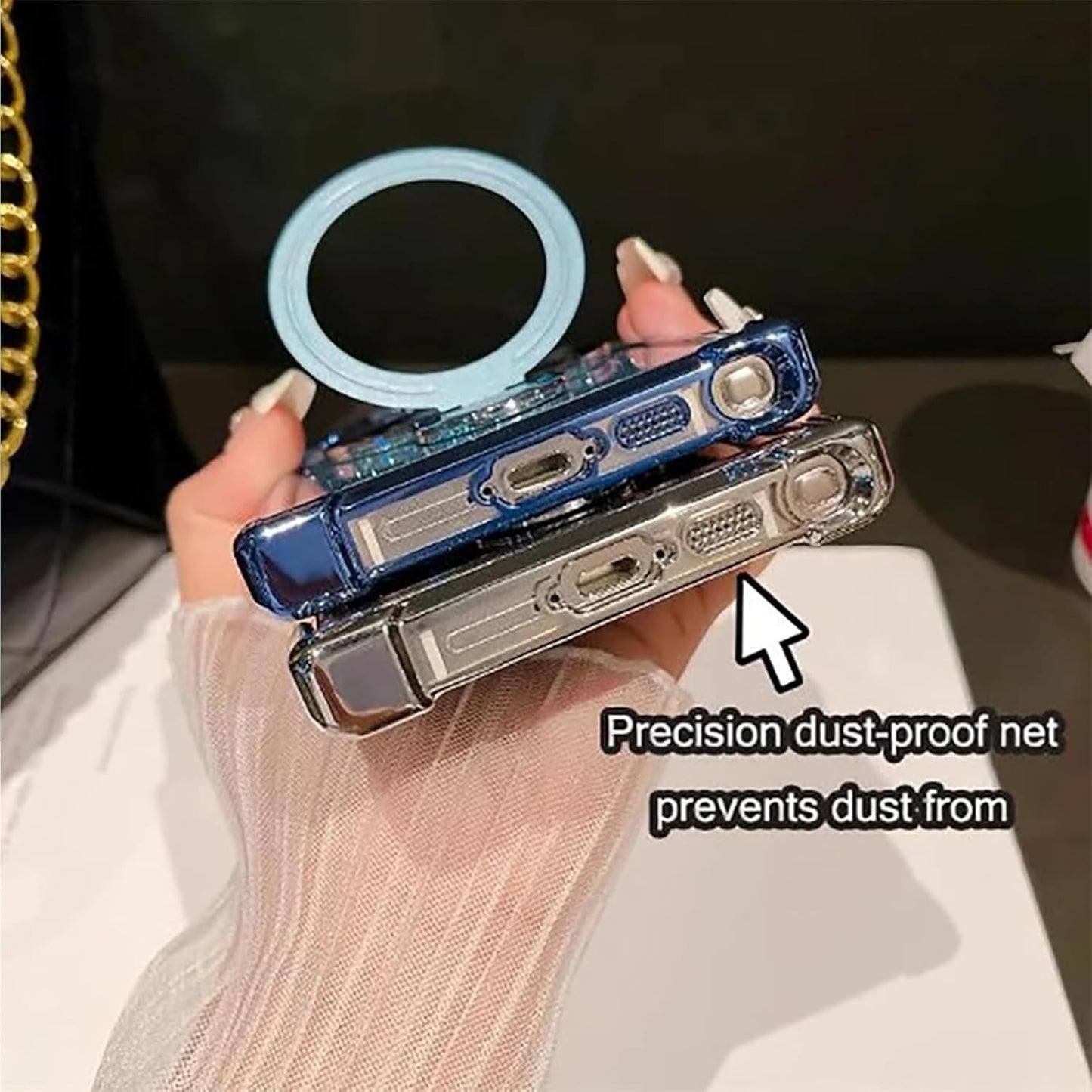 Magnetic Suction Bracket Four Side Airbag Mobile Case For Ultra Series