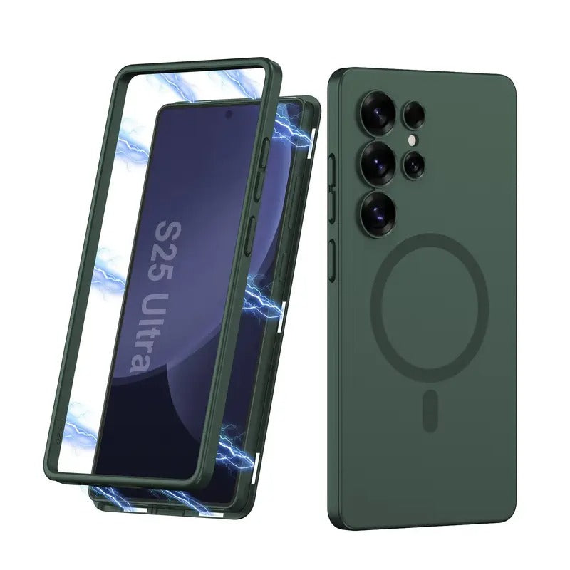 Matte Magsafe Case With Titanium Frame - Samsung