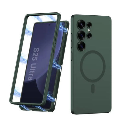 Matte Magsafe Case With Titanium Frame - Samsung