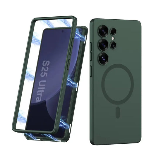 Matte Magsafe Case With Titanium Frame - Samsung