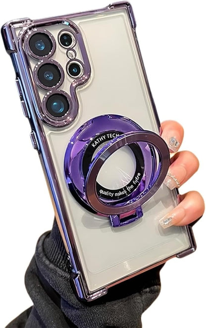 Magnetic Suction Bracket Four Side Airbag Mobile Case For Ultra Series