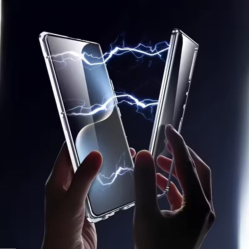 360° Privacy Protection  Double-Sided Glass Phone Case for iPhone 17