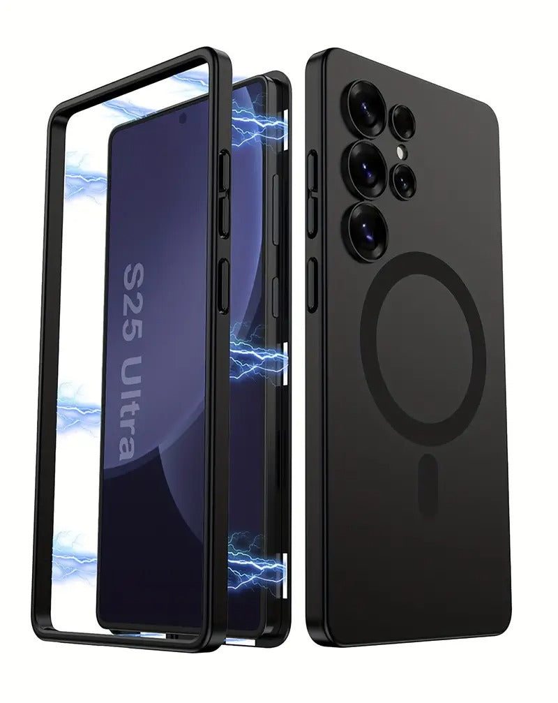 Matte Magsafe Case With Titanium Frame - Samsung