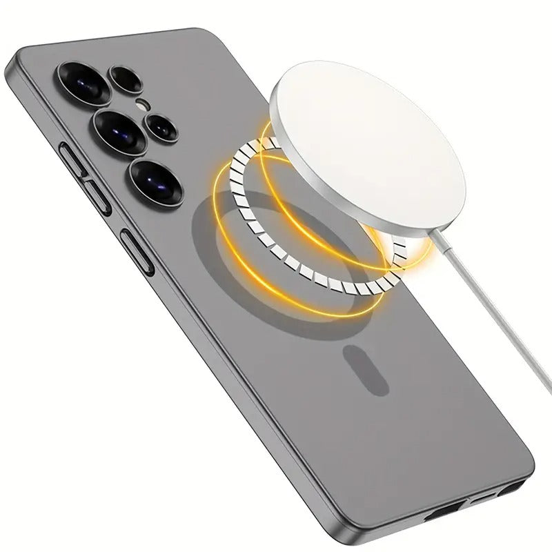 Matte Magsafe Case With Titanium Frame - Samsung