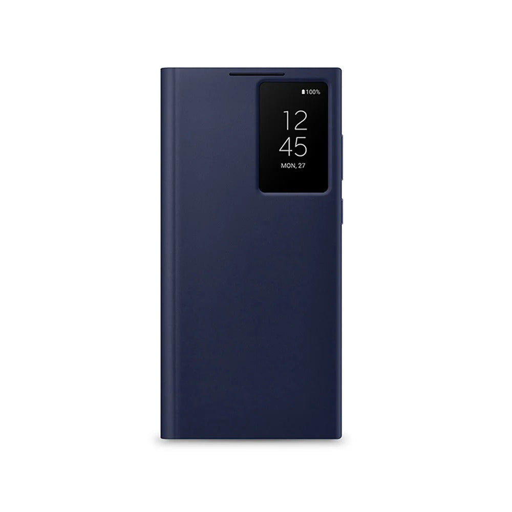 Smart Windows Wireless Charging Flip Case for Samsung ultra Series