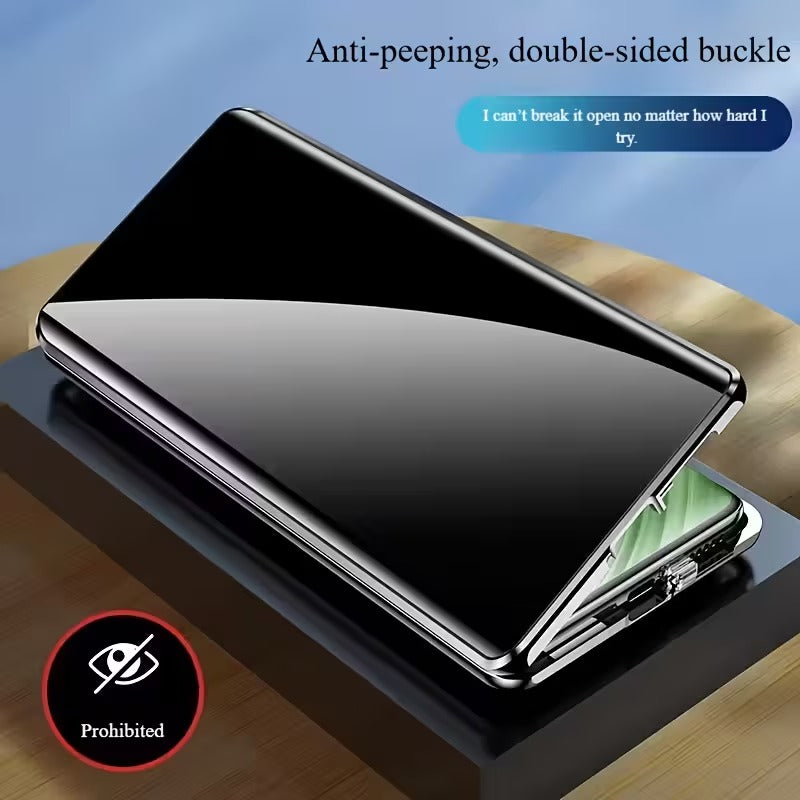 360° Privacy Protection  Double-Sided Glass Phone Case for iPhone 17