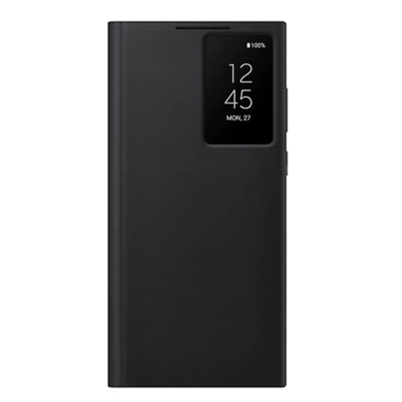 Smart Windows Wireless Charging Flip Case for Samsung ultra Series