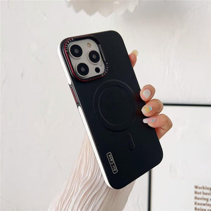 Metal Frame Anti Drop Magnetic Suction Case Cover for iPhone 15-16 Series