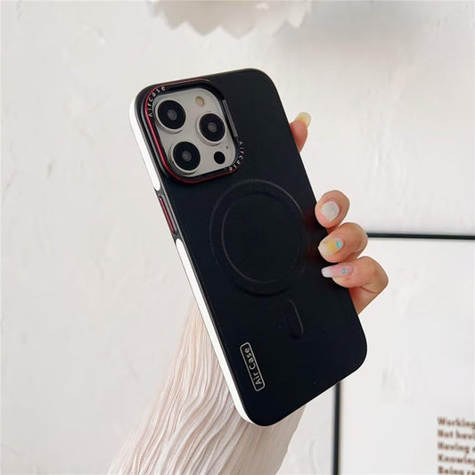 Metal Frame Anti Drop Magnetic Suction Case Cover for iPhone 15-16 Series