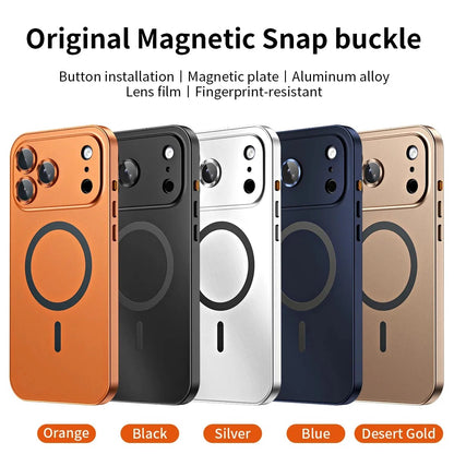 Aluminum Frame Magnetic Cover iPhone 16/17 Series